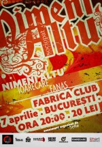 Concert 1Oarecare, Fanas & Nimeni Altu’ în Club Fabrica din Bucureşti