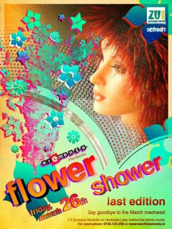 Flower Shower în Club Elements din Bucureşti