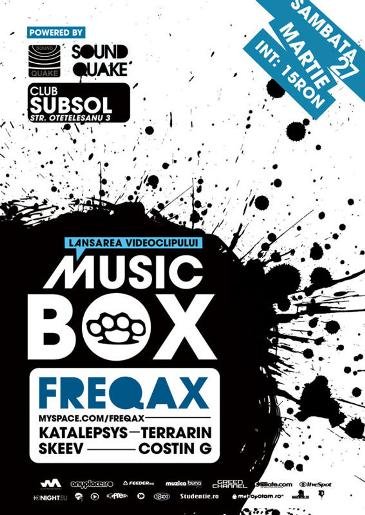 Freauqax, Terrarin, Katalepsys, Skeev & Costin G