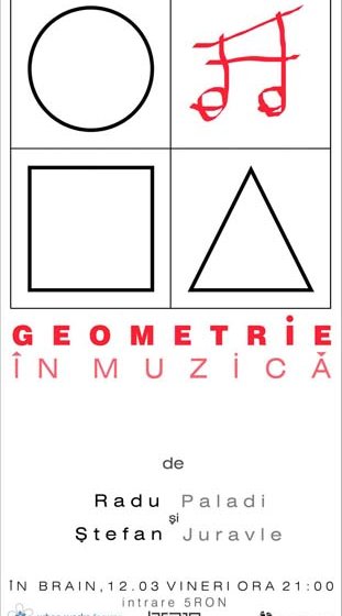 Geometrie în muzică în Club Brain din Iaşi