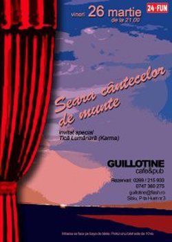Seara cântecelor de munte