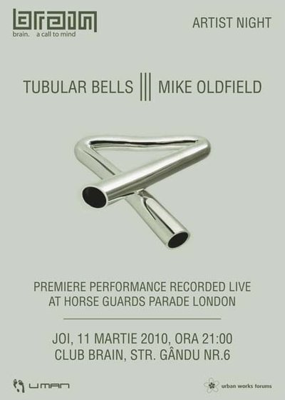 Mike Oldfield în Club Brain din Iaşi