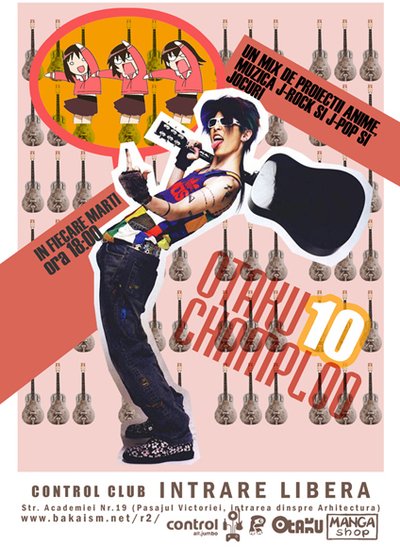 Otaku Champloo 10 în Club Control din Bucureşti