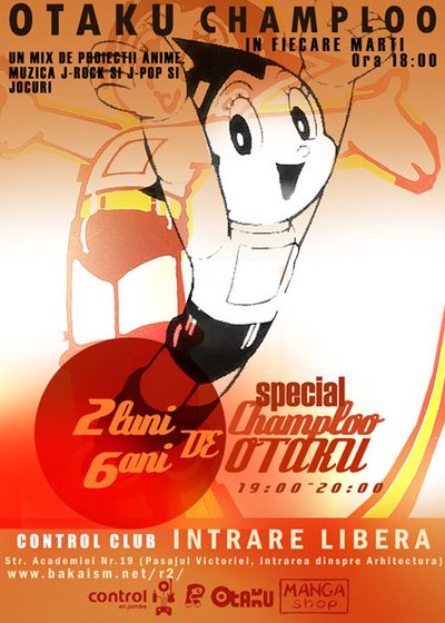 Otaku Champloo 8 în Club Control din Bucureşti