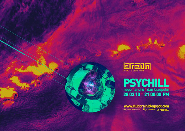 Psychill în Club Brain din Iaşi