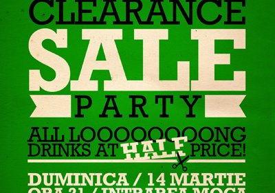 Clearance Sale party