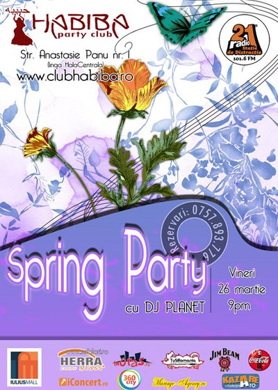 Spring Party la Habiba Club din Iaşi