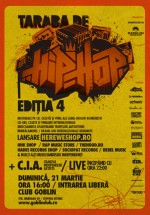 Taraba de hip-hop ed. 4 în Globlin Club din Bucureşti