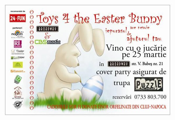Toys 4 the Easter Bunny Party
