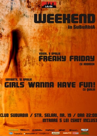 Weekend în Club Suburbia din Bucureşti