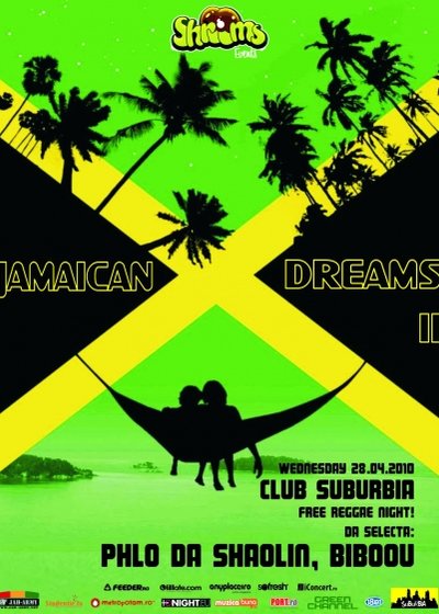 Jamaican Dreams II în Club Suburbia din Bucureşti