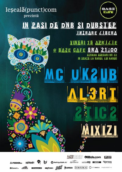 În paşi de Dub şi Dubstep la Base Cafe din Bucureşti