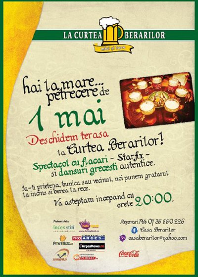 1 Mai la Curtea Berarilor din Piteşti