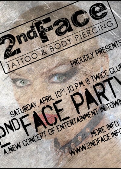 2ndFace Party în Club Twice din Bucureşti