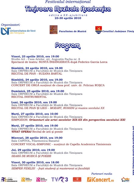 Timişoara Muzicală Academică