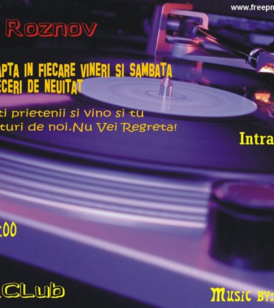 Party în Club Roznov din Piatra Neamţ