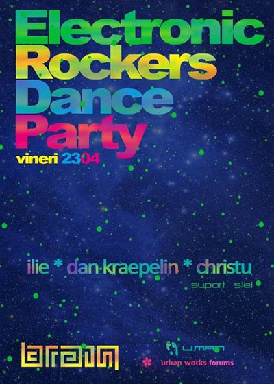 Electric Rockers Dance party în Club Brain din Iaşi