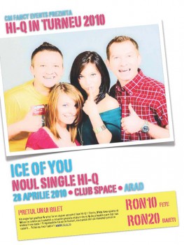 Concert Hi-Q în Club Space din Arad