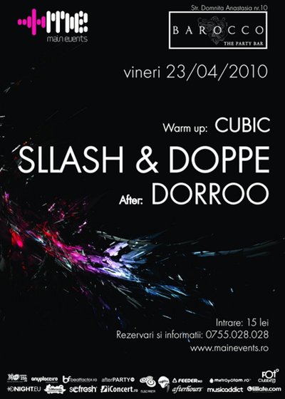 Sllash & Doppe la Barocco Bar din Bucureşti