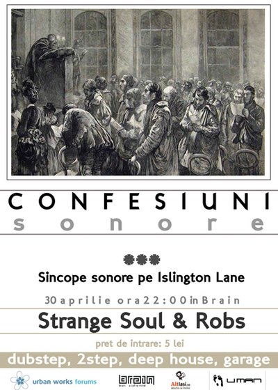 Cofesiuni Sonore III în Club Brain din Iaşi
