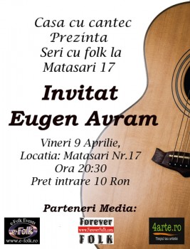 Eugen Avram la Mătăsari 17 din Bucureşti