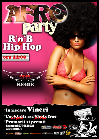 Afro Party în Club ONX din Bucureşti