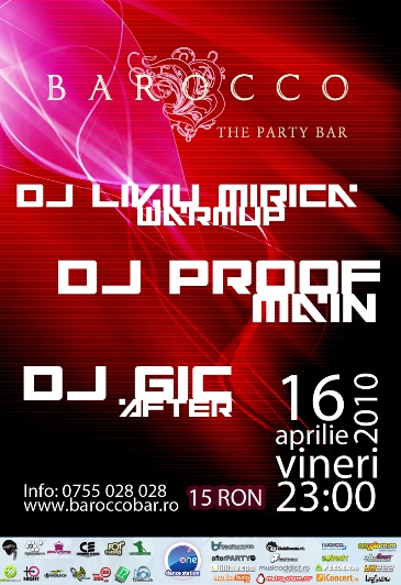 Proof în Barocco Bar din Bucureşti