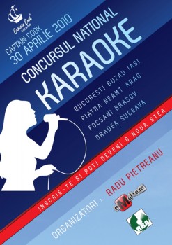 Concursul Naţional de Karaoke la Captain Cook Grill & Pub din Constanţa