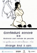 Confesiuni Sonore II în Club Brain din Iaşi