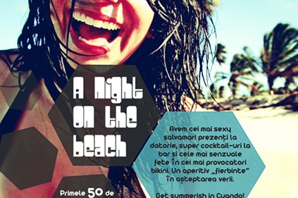 A night on the beach