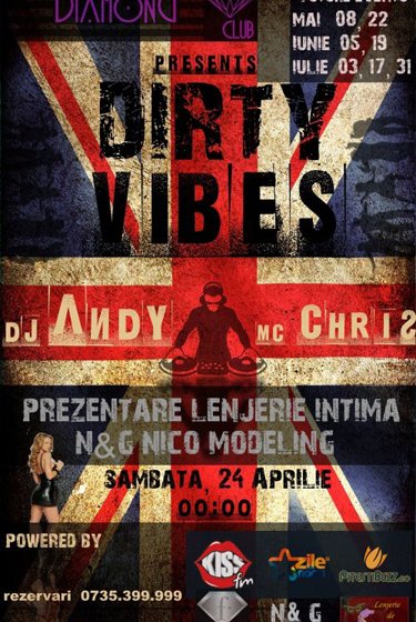 Dirty Vibes în Club Diamond din Piteşti
