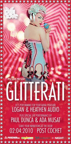 Glitterati la Post Cochet din Bucureşti