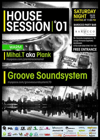 House Session 01 la Barocco Bar din Bucureşti