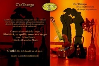 C’arThango la Ceainaria C’arthe din Bucureşti