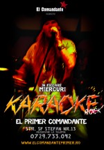 Karaoke Rock în El Primer Comandante din Bucureşti