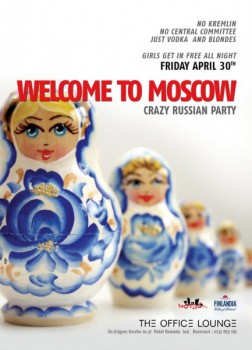 Welcome to Moscow la The Office Lounge din Iaşi