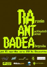 Ra, Ant & Badea în La Gazette din Cluj-Napoca