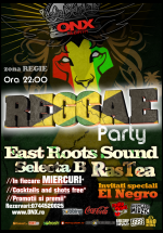 Reggae Party în Club ONX din Bucureşti