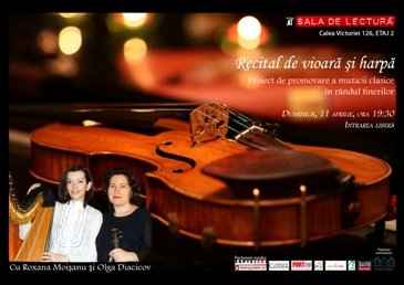 Recital de vioară şi harpă