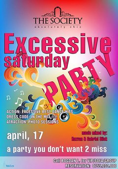 Excessive Saturday Party
