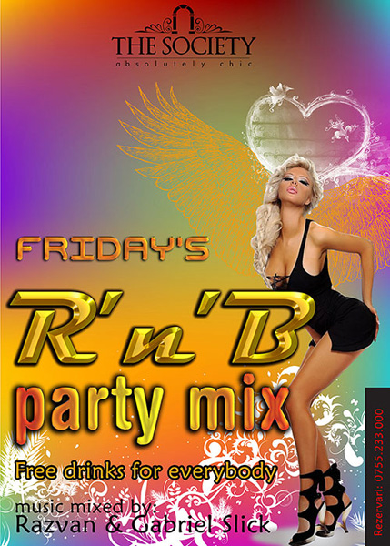 R’n’B Party la The Society Club din Piatra Neamţ