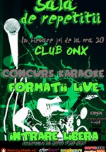 Concurs de Karaoke şi Formaţii Live