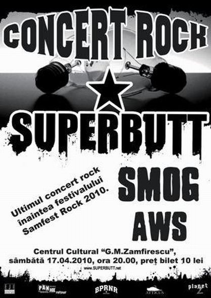 Superbutt, Smog & AWS