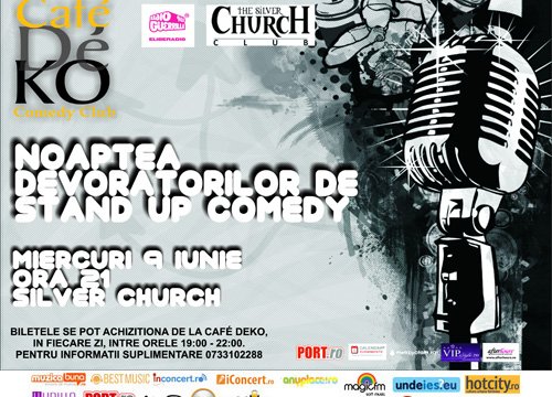 Noaptea devoratorilor de stand up comedy