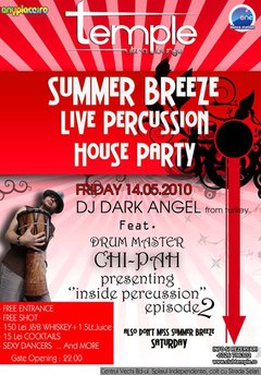 Summer Breeze Live Percussion House Party