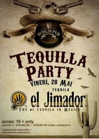 Tequilla Party la Dublin Pub din Iaşi