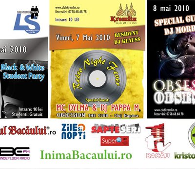 Evenimente în Club Kremlin din Bacău
