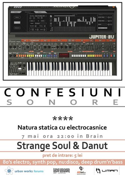 Cofesiuni Sonore IV în Club Brain din Iaşi