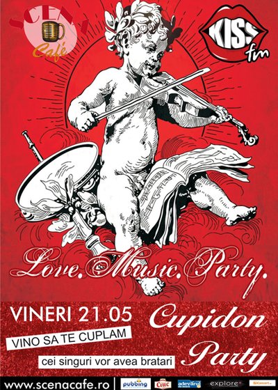 Love Music Party la Scena Cafe din Galaţi
