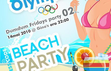 Tequila Summer Olympics Beach Party